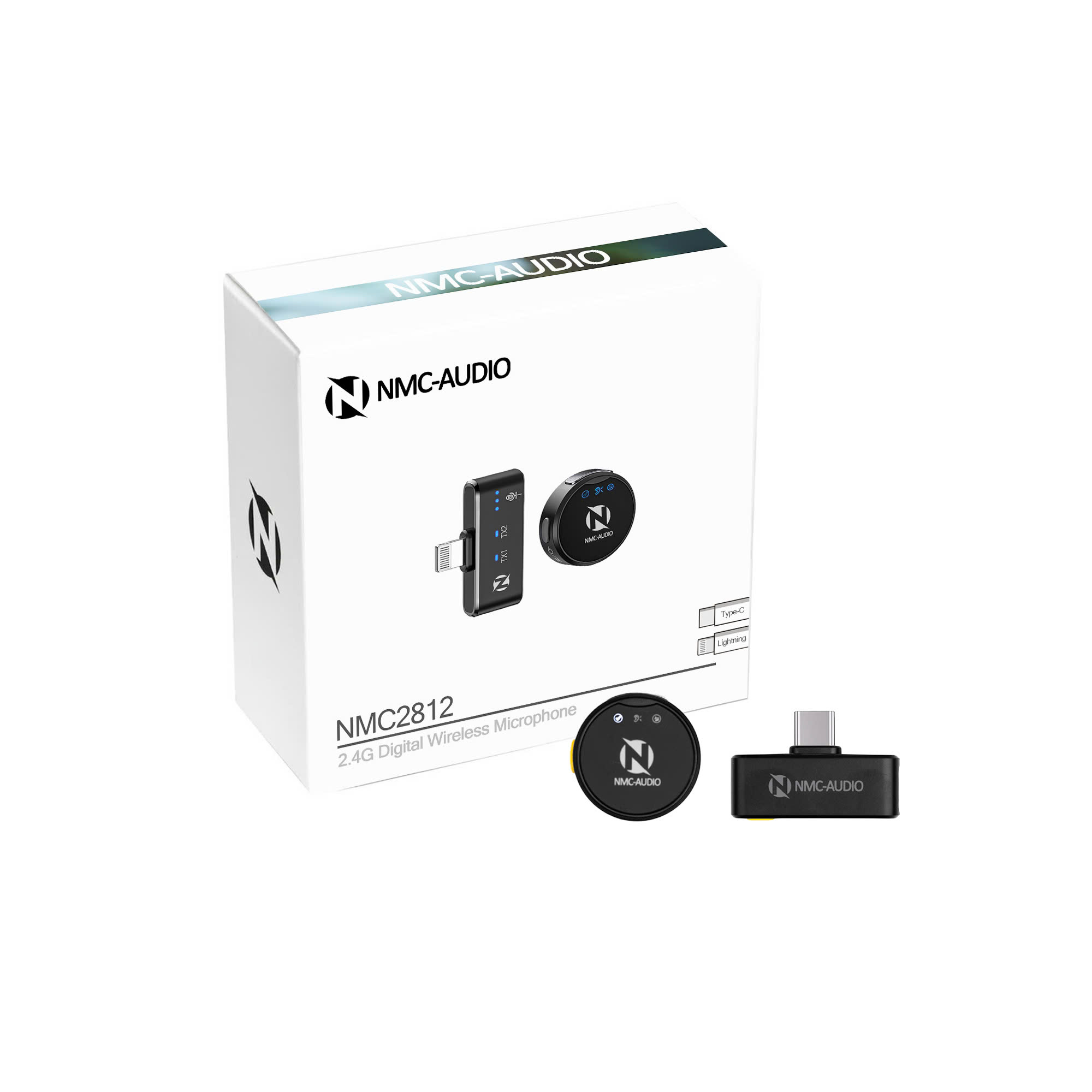 Micro thu âm không dây NMC-AUDIO NMC2812 (Rút gọn)