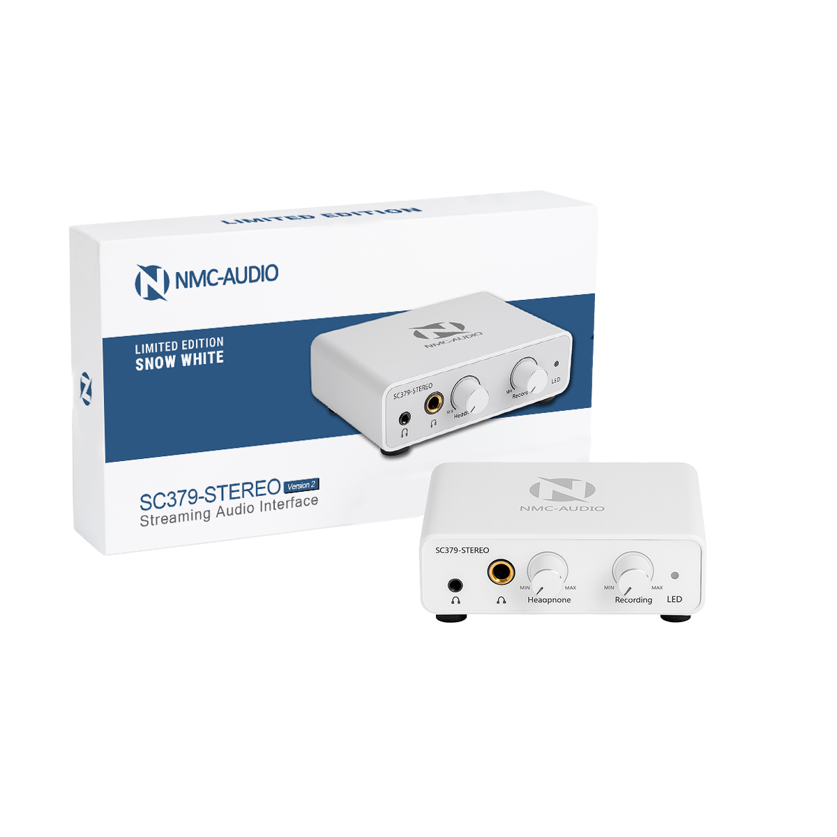 BOX LIVE NMC-AUDIO SC379-STEREO V2 WH | Snow White Limited Edition